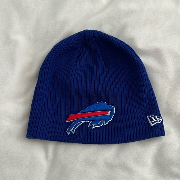Next Era Accessories - EUC Next Era Buffalo Bills Ribbed Winter Beanie Blue